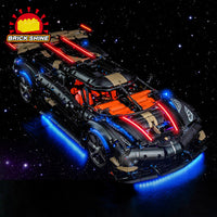 Brick Shine GC Light Kit for LEGO® Koenigsegg Sadair's Spear Megacar 42232