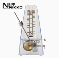 Nikko Mechanical Metronome Beat Tempo for Piano Guitar Violin(Made In Japan)