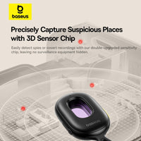 Baseus Heyo Series II Camera Detector Cluster Black (With Simple charging cable USB-A to Type-C Black)