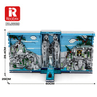 Reobrix Book Of The Kings Fantasy Bookcase