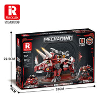 Reobrix Mecha Dino:Mecha Triceratops (With Power)