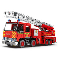 Reobrix Mechanical Fire Engine(Remote Control Version)