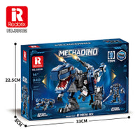 Reobrix Mecha Dino:Mecha Rex (With Power)