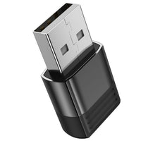 BOROFONE BV18 USB male to Type-C female USB2.0 adapter - black