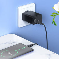 BOROFONE BV18 USB male to Type-C female USB2.0 adapter - black