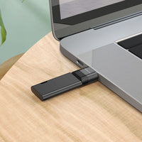 BOROFONE BV18 USB male to Type-C female USB2.0 adapter - black