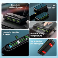 hoco CPH19 One-click hidden signage - black