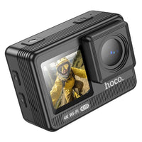 hoco DV102 4K anti-shake sports camera - black