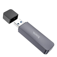 hoco HB45 Spirit 2-in-1 USB 2.0 card reader - metal gray