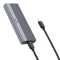 hoco HB47A M.2 SSD Enclosure(USB3.2/10Gbps) - metal gray