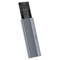 hoco HB47A M.2 SSD Enclosure(USB3.2/10Gbps) - metal gray