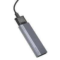 hoco HB47A M.2 SSD Enclosure(USB3.2/10Gbps) - metal gray