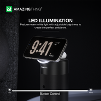 AMAZINGTHING Explorer Pro Mag 4-IN-1 Charging Stand with Speaker - Black