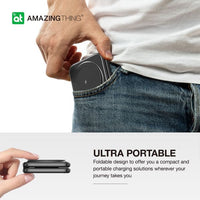 AMAZINGTHING Explorer Pro Mag 2-IN-1 PD17W Charger - Black