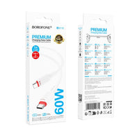 BOROFONE BX110 Beneficio 60W charging data cable C to C
