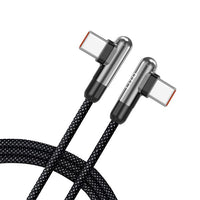 LITO LD13 USB-C to USB-C Fast Cable Braided Metal 100cm - Black