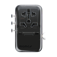 Momax World 35W GaN AC Travel Adaptor With cable - White