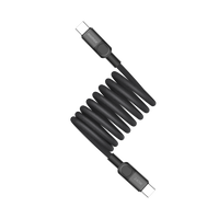 Momax ag.Link Magnetic USB-C to USB-C cable 240w 2M - Black