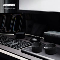 Momax ag.Link Magnetic USB-C to USB-C cable 240w 2M - Black