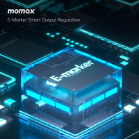 Momax ag.Link Magnetic USB-C to USB-C cable 240w 2M - Black