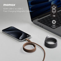Momax Mag.Link Magnetic USB-C to USB-C cable 60w 1M