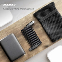 Momax Mag.Link Magnetic USB-C to USB-C cable 60w 2M - Black