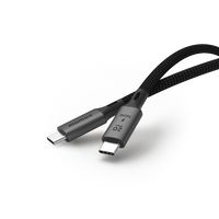 Momax 4K Elite link 60W USB C to USB C-1m - Black