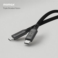 Momax 8K Elite link 60W USB C to USB C-1m - Black