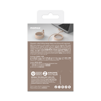 Momax Mag.Link Duo Magnetic USB-C to USB-C & Lightning Cable 60W - 1m
