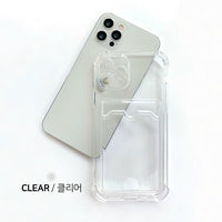 Simply Roar Armor Card Pocket Clear Case - Clear