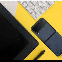 Samsung Galaxy Z Flip 6 Simply Roar Leather Hard Case - Purple