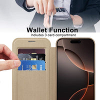 iPhone 16e BLACKTECH Leather Lux (MagSafe Compatible)