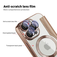 iPhone 16e BLACKTECH Leather Lux (MagSafe Compatible)