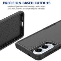 Samsung Galaxy S25 Edge BLACKTECH Commuter - Black