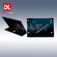 Display King - Acrylic display plaque for Mould King Balck Darksaber 10138