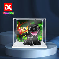 Display King -Acrylic display case with screw for LEGO® How to Train Your Dragon: Toothless 10375