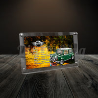 Display King - Acrylic photo frame for Lego mini Cooper 10242