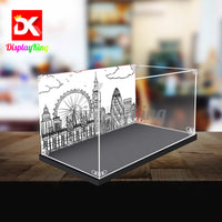 Display King - Acrylic display case with screw for Lego® Londoner Bus 10258