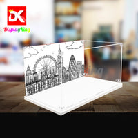 Display King - Acrylic display case with screw for Lego® Londoner Bus 10258