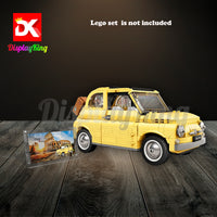 Display King - Acrylic photo frame for Lego Fiat 500 10271