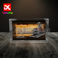 Display King - Acrylic photo frame for Lego Crocodile Locomotive 10277