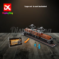 Display King - Acrylic photo frame for Lego Crocodile Locomotive 10277