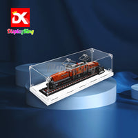 Display King - Acrylic display case with screw for LEGO® Crocodile Locomotive 10277