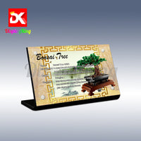 Display King - Acrylic display plaque for Lego Bonsai Tree 10281