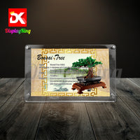 Display King - Acrylic photo frame for Lego Bonsai Tree 10281