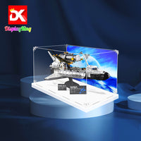 Display King - Acrylic display case for LEGO® NASA Space Shuttle Discovery 10283 3mm Thickness dust-Free and Crystal Clear Display case with Screw