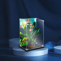 Display King - Acrylic display case with screw for LEGO® Bird of Paradise 10289