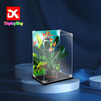 Display King - Acrylic display case with screw for LEGO® Bird of Paradise 10289