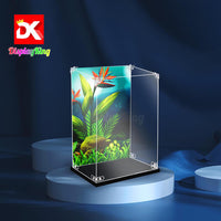 Display King - Acrylic display case with screw for LEGO® Bird of Paradise 10289