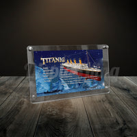 Display King - Acrylic photo frame for Lego Titanic 10294